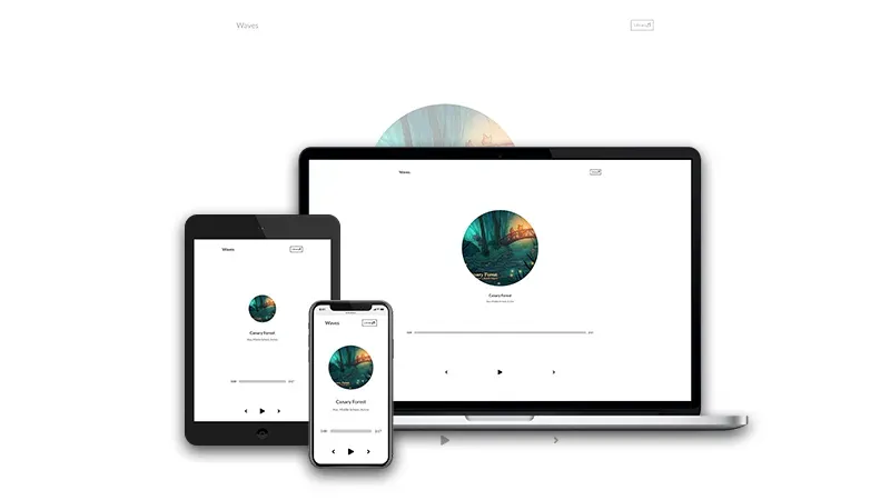 Music Player app screenshot
